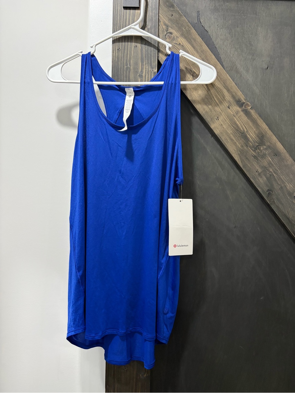 lululemon athletica Women's Royal Blue Racerback Tank Top